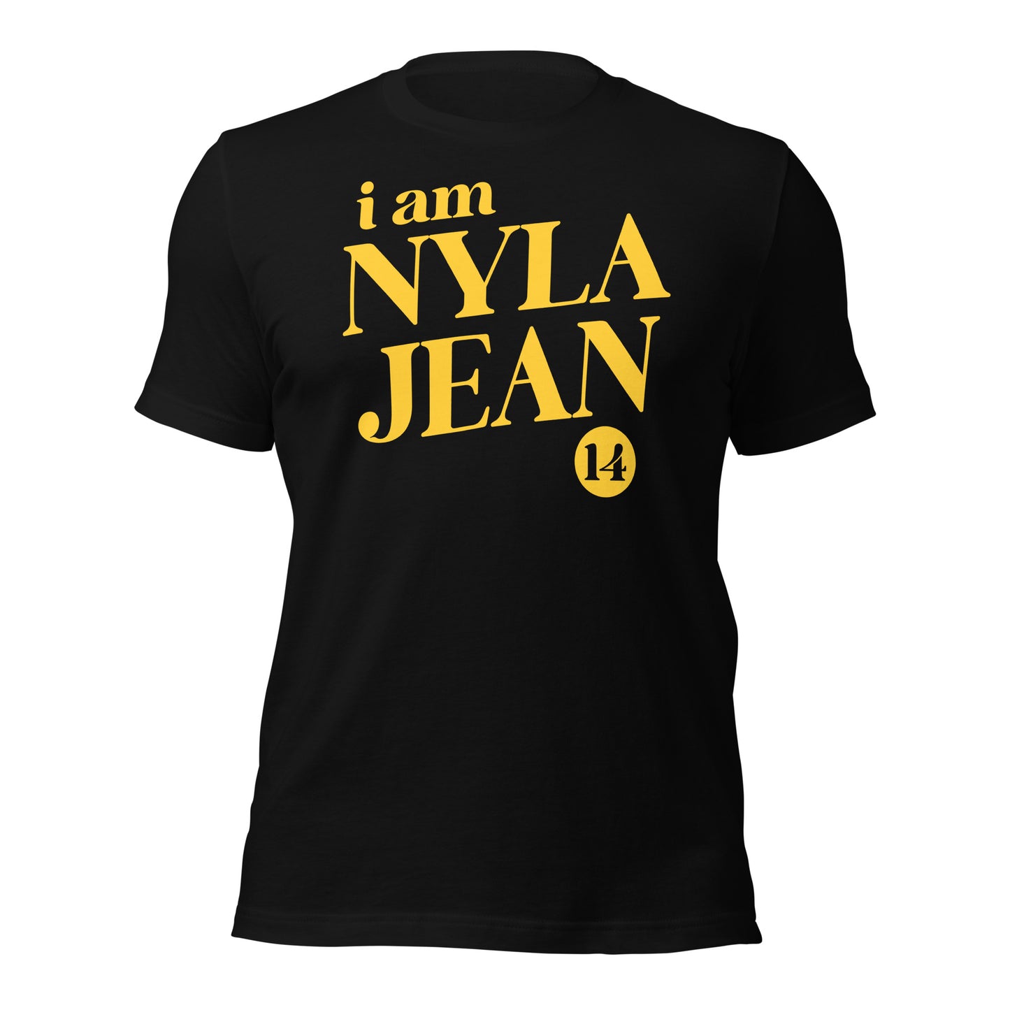 NYLA JEAN Shirt, Southern Miss Lady Eagles, Black with Gold letters