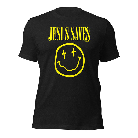 Christian Tee Shirt, Jesus, Nirvana, Shirt, Jesus Saves