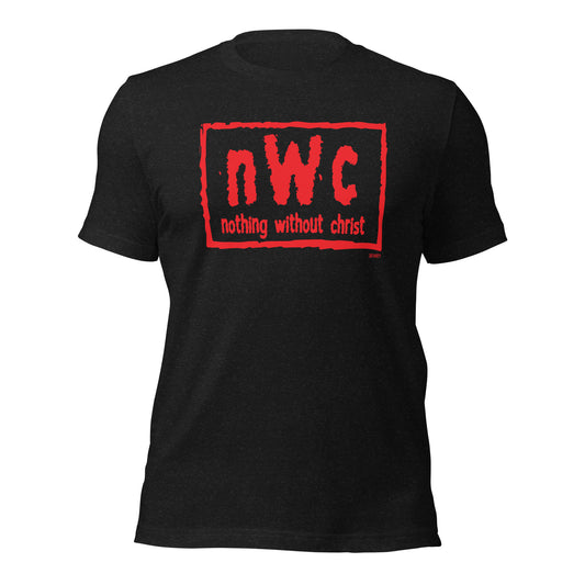 Christian Tee Shirt, NWO, Nothing Without Christ, Jesus Christ, Shirt