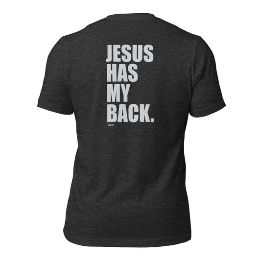 JESUS HAS MY BACK SHIRT