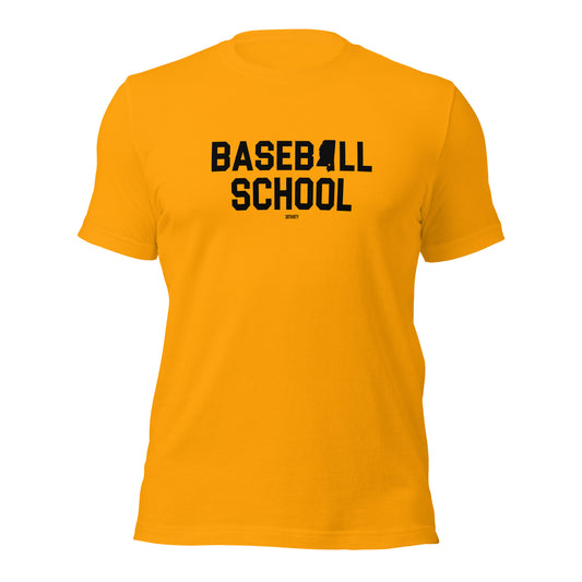 BASEBALL SCHOOL SHIRT